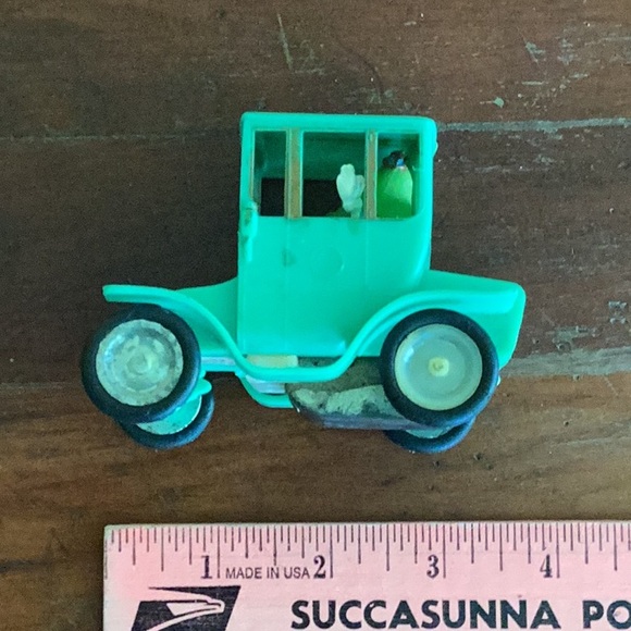 1910 Green Studebaker Plastic Electric Toy Car Vintage - Picture 5 of 16